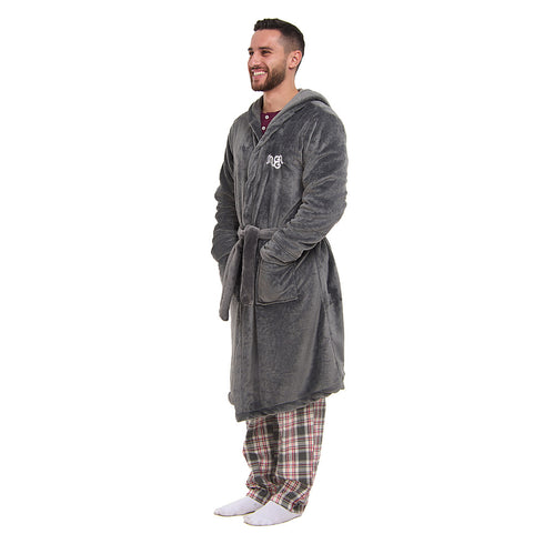 Snuggs Blanket Robe Dark Grey